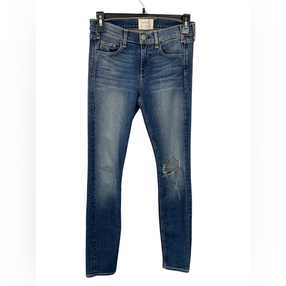 MCGUIRE Aarons Slim Jeans in The Fall Wash Size 25x30‎